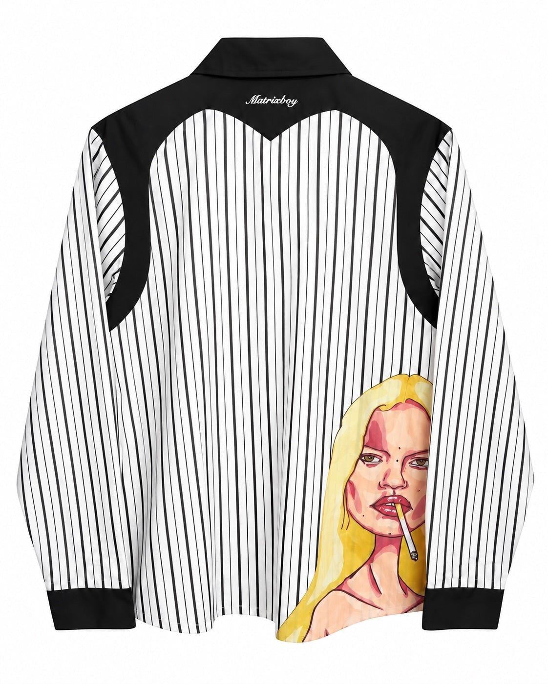 KATE MOSS PINSTRIPE SHIRT
