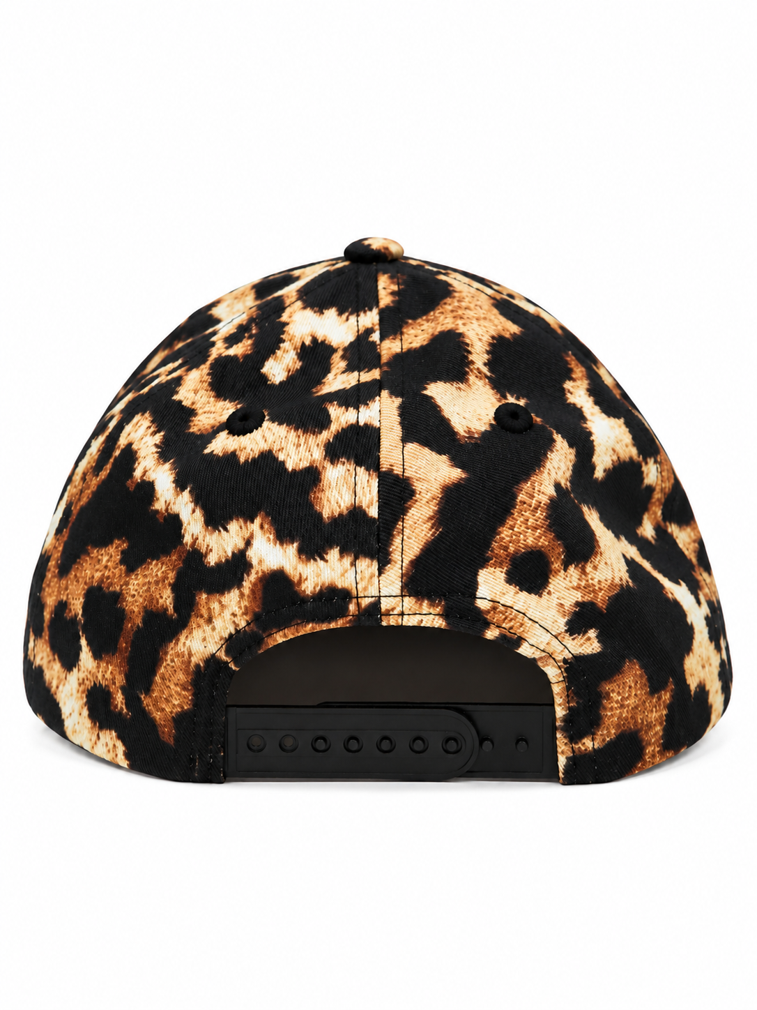 LEOPARD PRINT SNAPBACK HAT