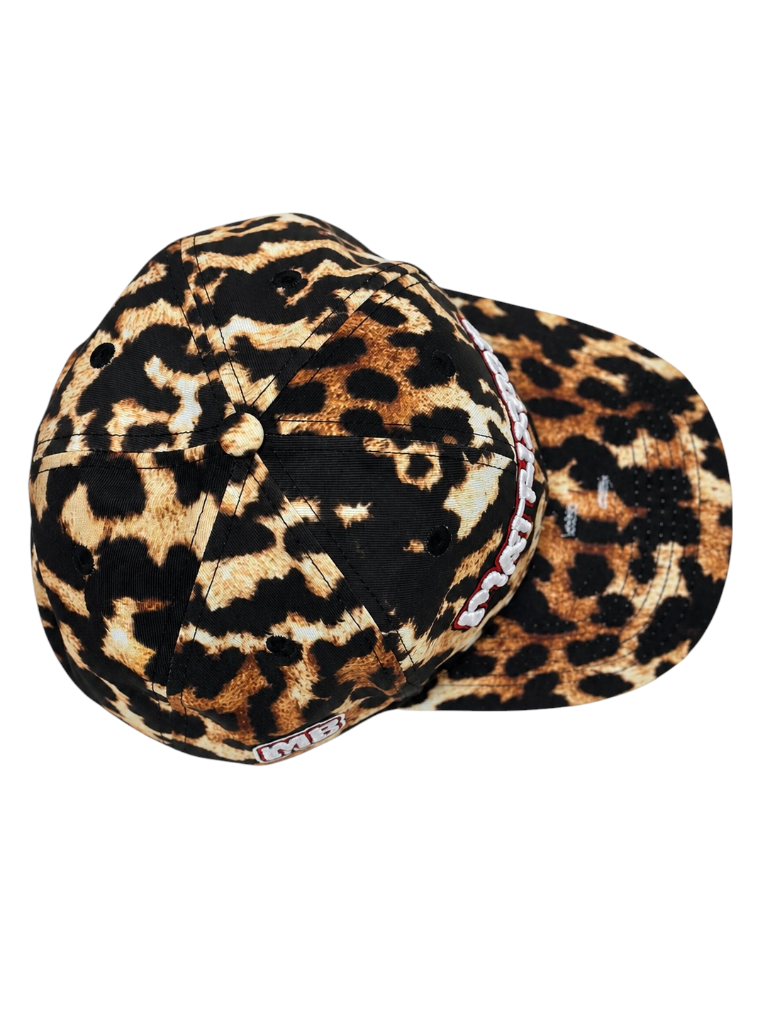 LEOPARD PRINT SNAPBACK HAT