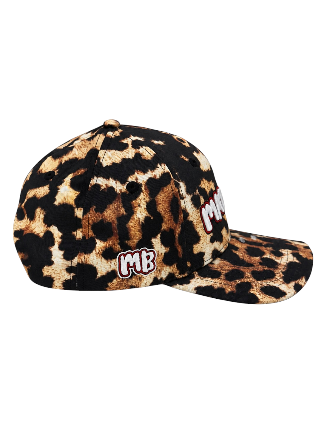LEOPARD PRINT SNAPBACK HAT